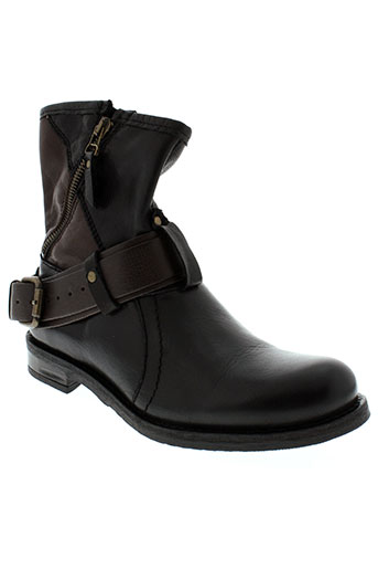 coco et abricot chaussures femme de couleur noir
