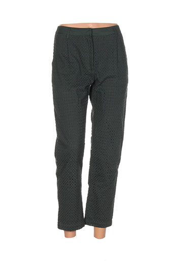 samsoe EFFI_CHAR_1 samsoe pantalons femme de couleur vert