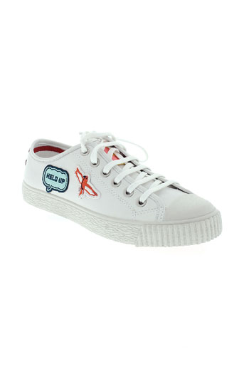 paul smith chaussures femme de couleur blanc