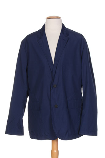 kenzo manteaux homme de couleur bleu