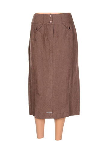 opaline jupes femme de couleur marron