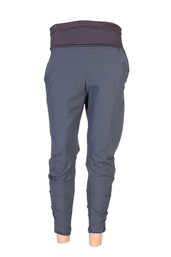 double jeu pantacourts femme de couleur gris