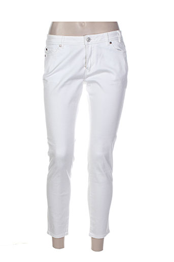 paul smith pantacourts femme de couleur blanc