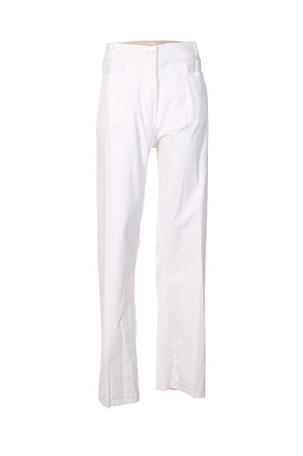 jean gabriel pantalons femme de couleur beige