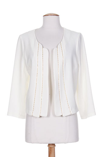 femmes je vous aime vestes femme de couleur beige