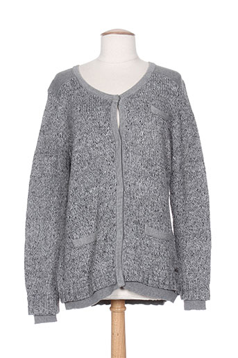 felino gilets femme de couleur gris