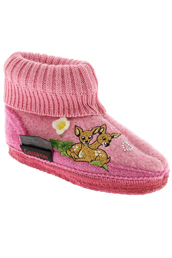 giesswein chaussures fille de couleur rose