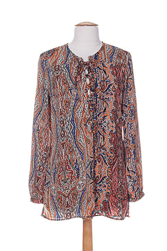 la fee maraboutee chemises femme de couleur orange