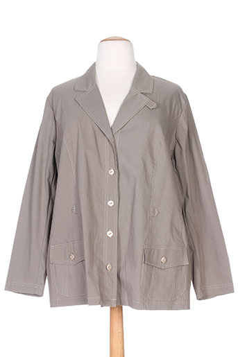 telmail vestes femme de couleur vert