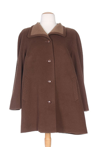 nonet manteaux femme de couleur marron