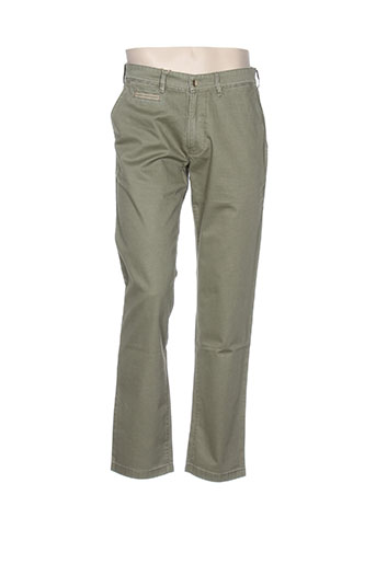 couturist pantalons homme de couleur vert