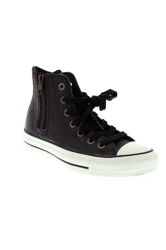 converse chaussures garçon de couleur noir
