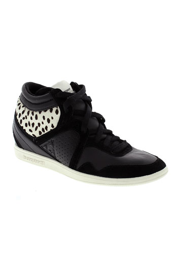 le coq sportif chaussures femme de couleur noir