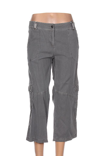 hep pantacourts femme de couleur gris