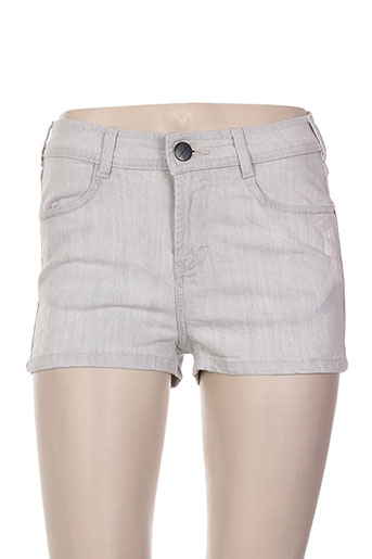 gestuz shorts / bermudas femme de couleur gris