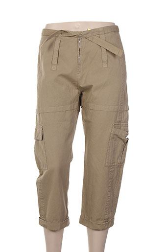 iro pantacourts femme de couleur beige