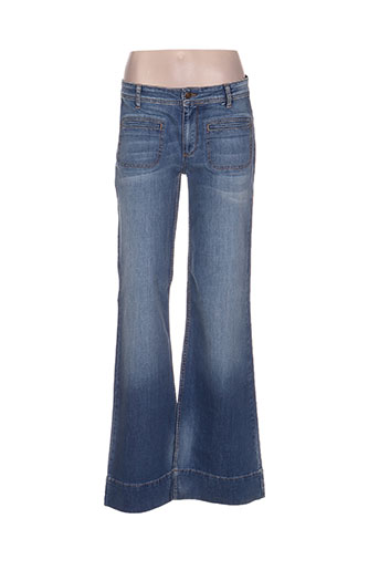 bel air jeans femme de couleur bleu