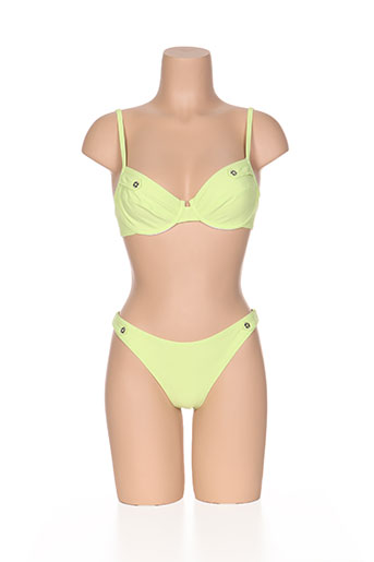 antigel maillots de bain femme de couleur vert