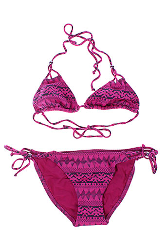kiwi maillots de bain femme de couleur rose