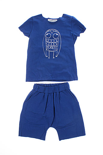 theodore ensemble garçon de couleur bleu