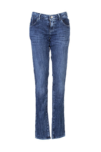guess jeans fille de couleur bleu