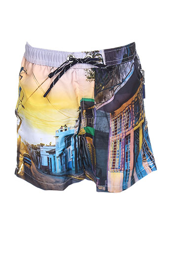 sweet pants maillots de bain garçon de couleur jaune