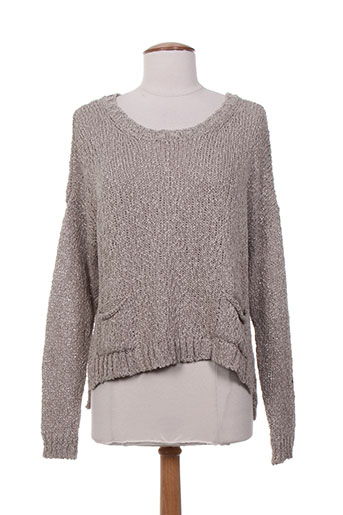 pako litto pulls femme de couleur gris