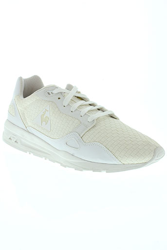 le coq sportif chaussures homme de couleur blanc