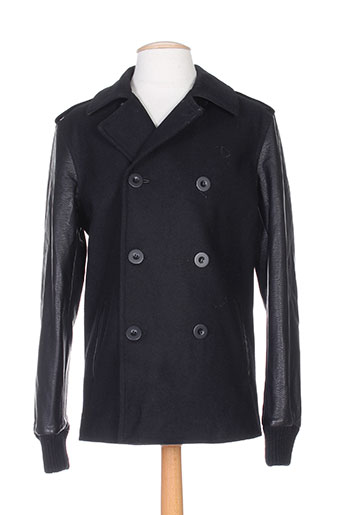 deepend manteaux homme de couleur noir