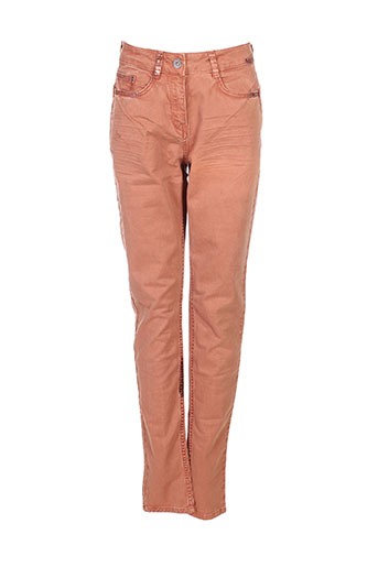 sandwich jeans femme de couleur marron