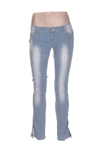 blue rags jeans femme de couleur bleu
