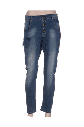 blue rags jeans femme de couleur bleu