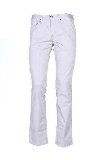 cerruti 1881 pantalons homme de couleur gris