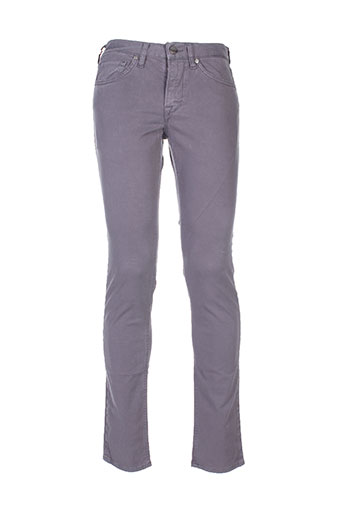 cerruti 1881 pantalons homme de couleur gris