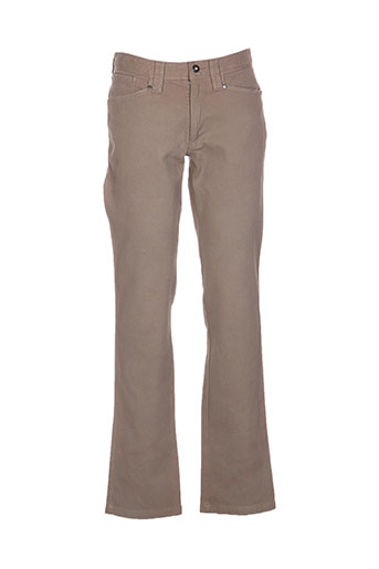 florentino pantalons homme de couleur beige