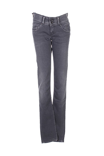 teddy smith jeans fille de couleur gris