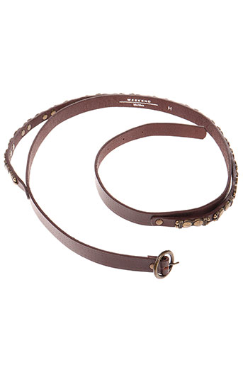 weekend maxmara accessoires femme de couleur marron