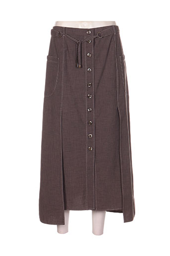 k'tendances jupes femme de couleur marron