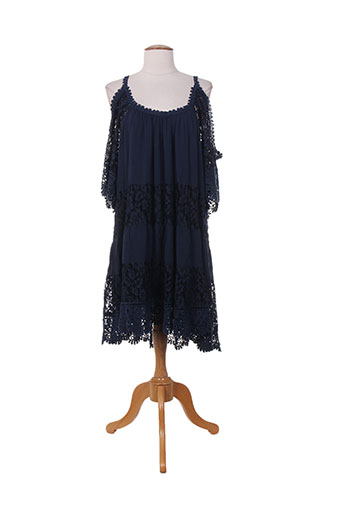 guess robes femme de couleur bleu