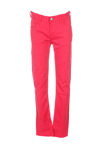 tiffosi pantalons garçon de couleur rouge