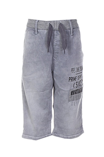 pepe jeans shorts / bermudas garçon de couleur gris