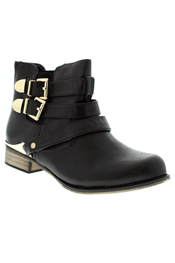 creamy moda chaussures femme de couleur noir