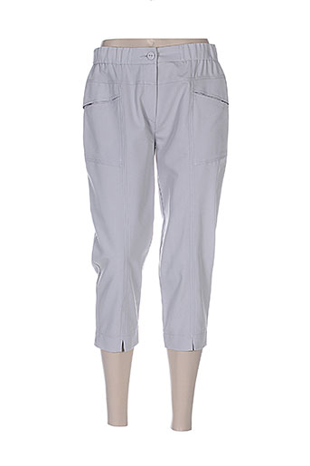 quatre vingt jours pantacourts femme de couleur gris