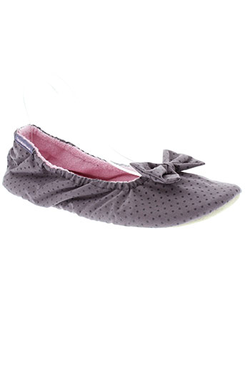 isotoner chaussures femme de couleur gris
