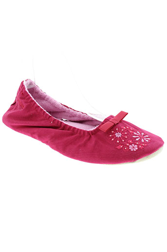 isotoner chaussures femme de couleur rose