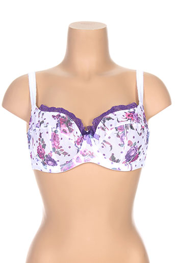 panache lingerie femme de couleur violet