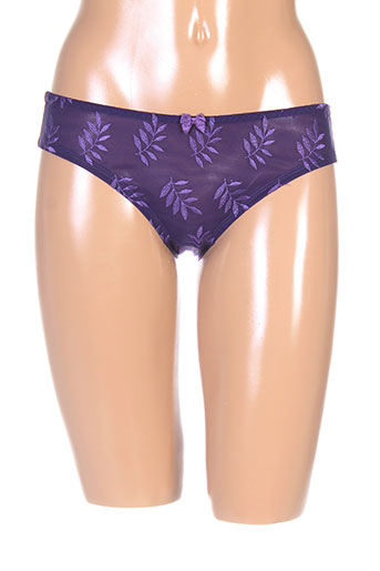 panache lingerie femme de couleur violet