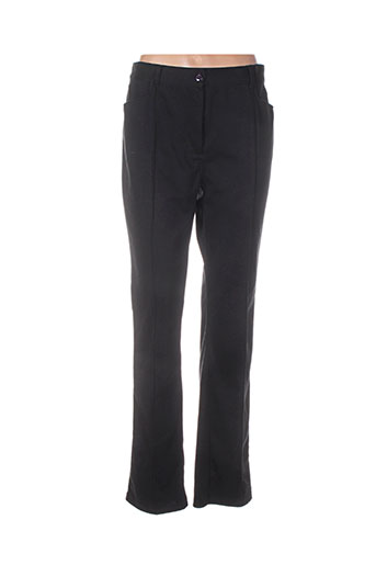 jensen pantalons femme de couleur noir