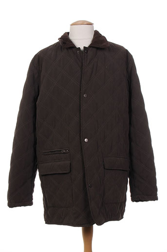 facis manteaux homme de couleur marron