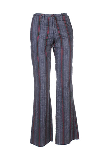 kenzo pantalons femme de couleur bleu